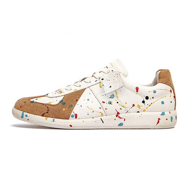 Scarpe da ginnastica da donna quasi nuove, stile pittore! Solo USA! Un'esplosione di colore ai tuoi piedi!